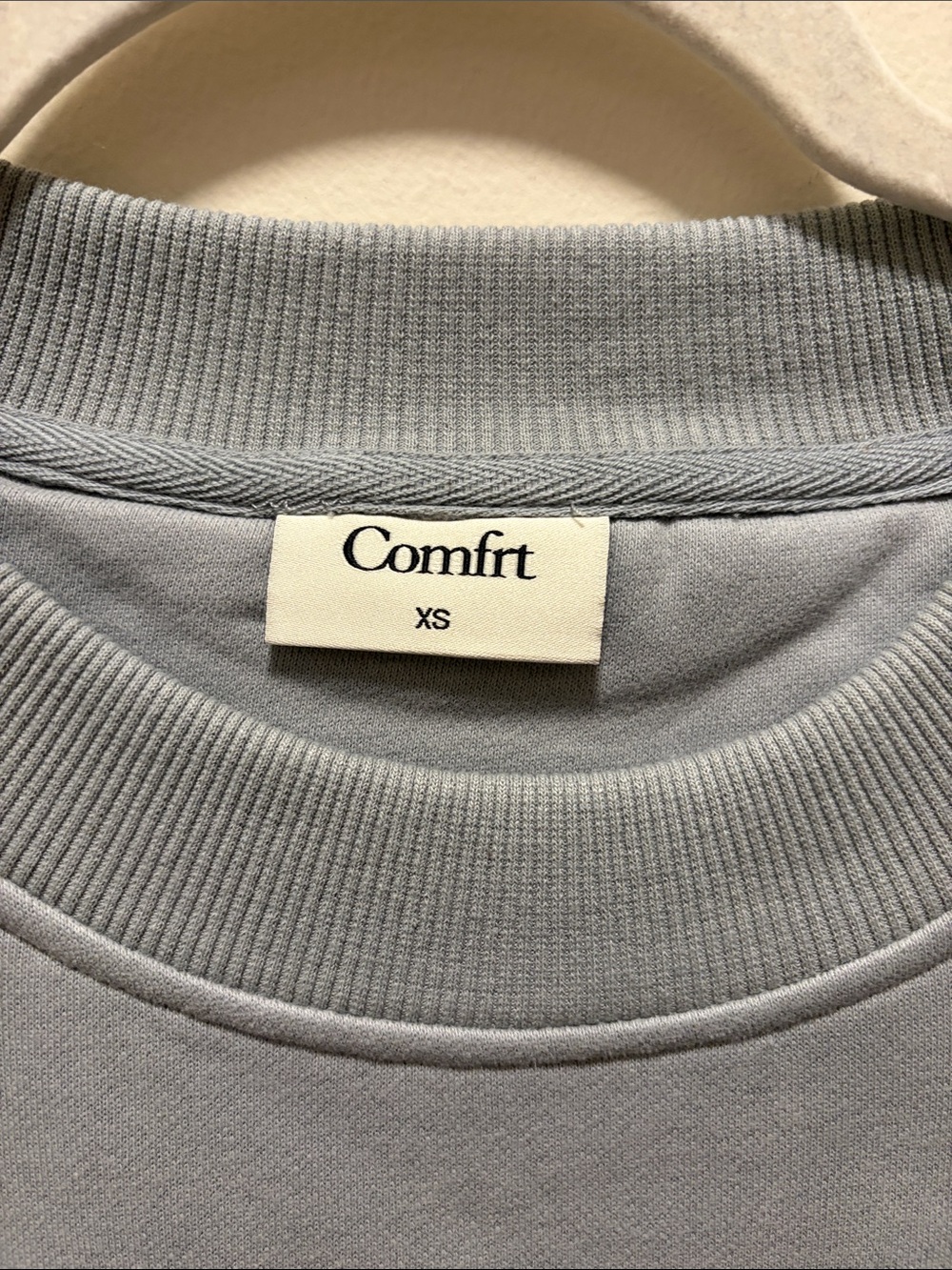 Comfrt Crew Neck Sweatshirt Grey XS - Picture 2 of 5